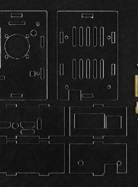 Cooling Cover Case For OrangePi 5 Pro Mainboard Protections