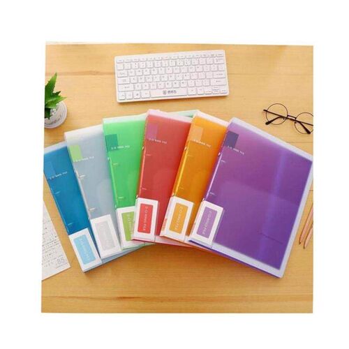 punched folder A4 paper 3 hole binder ring file活页文件夹