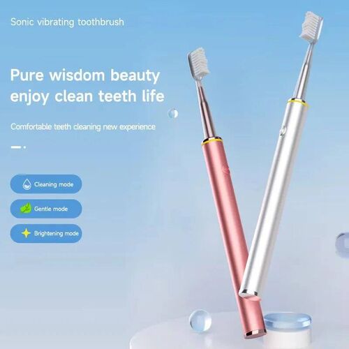 Electric Toothbrush Mental Thin Brush Body Specially for Wom