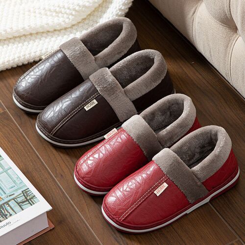 Home Non-slip, Warm And Wear-resistant Cotton Slippers, Hous