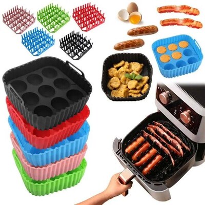 Air Fryer Silicone Baking Tray Cake Baking Silicone Tray