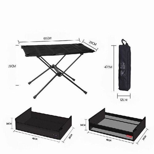 1pc Portable Foldable Table Camping Outdoor Furniture