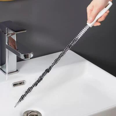 Drain Snake for Pipes, Hair Clog Remover, Sink Cleaning Brus