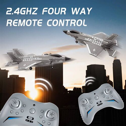 FX9635 RC Plane F35 4CH Fighter Jet Remote Control Airplane