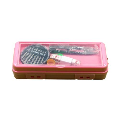 Household sewing box set portable multi-function hand sewing