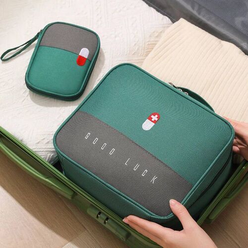 Medical Medicine Kit Multifunctional Layered Health Storage