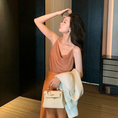 Xiuxi Thirteen Lines Spring and Summer New Solid Color Swing
