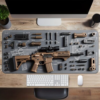 西格绍尔鼠标垫sig mpx mcx SIGSAUER军迷战术mawl peq15 p320