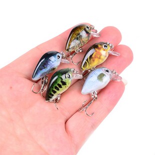 Aorace 30mm 2g Crazy wobbler Mini Topwater Crankbait Artific