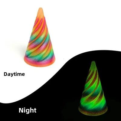 3D Printed Spiral Fidget Toys Decompression Spinning Three-D