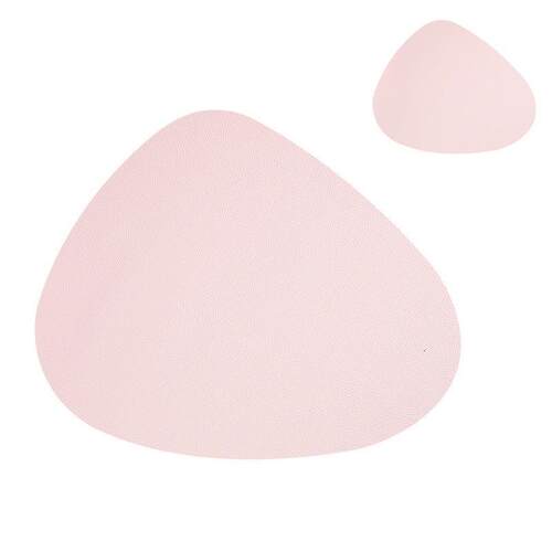 PU leather insulation placemat oval table mat non-slip and新