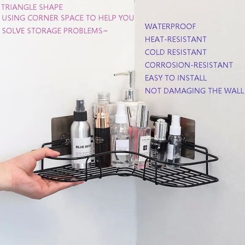Household Non Perforated Corner Mounted Triangular Storage R