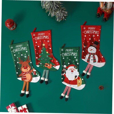 christmas decoration?tree Christmas stocking gift bag圣诞袜