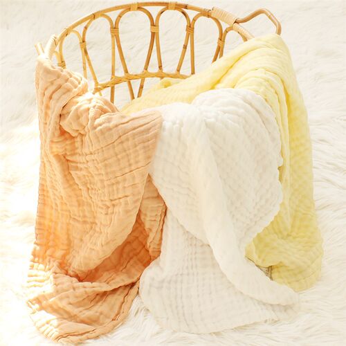 6 Layers Bamboo Cotton Baby Receiving Blanket Infant Kids Sw