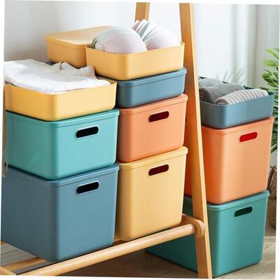 home plastic storage box clothes organizer large, medium收纳