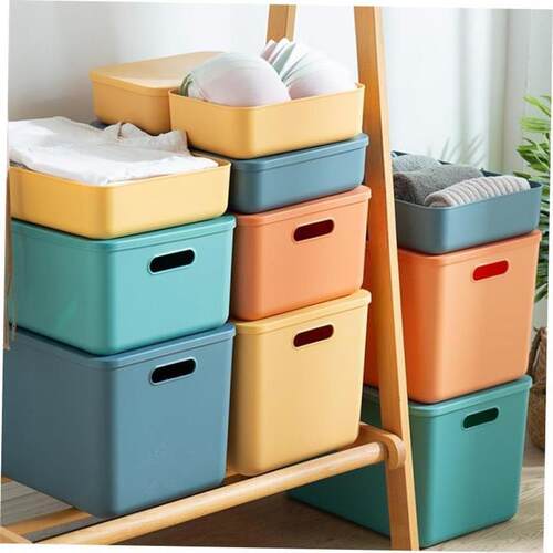 home plastic storage box clothes organizer large, medium收纳