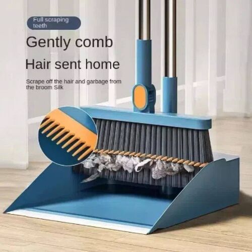 Broom and Dustpan Set Mops for Rotary Domestic Cleaning Fold