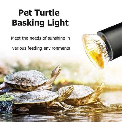UVA+UVB Reptile Lamp Bulb Turtle Basking UV Heating Light