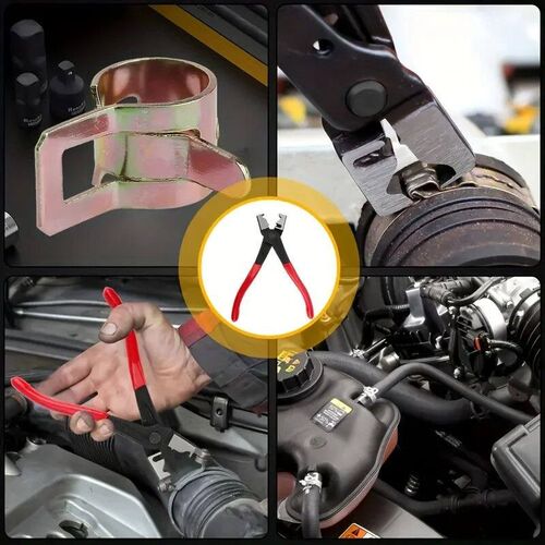 Car Oil Hose Crimping Plier Repair Tools Calliper Vise Pipe