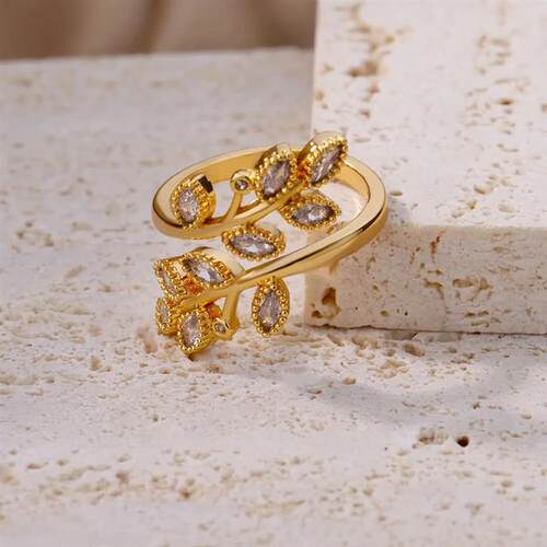 Fashion Zircon Stainless Steel Rings For Women Eternity Prom