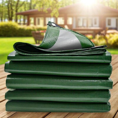3mx4mx5m/2m Large Tarpaulin Waterproof Heavy Duty Tarp Rain