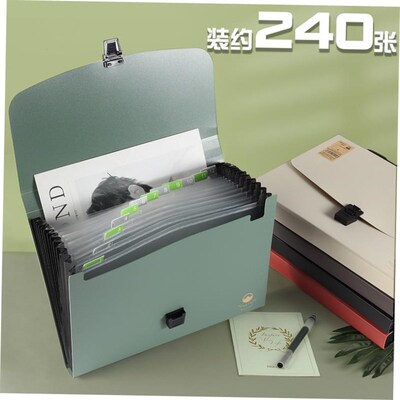 1Pc Desk File Folder Document Paper Organizer Storage Holder