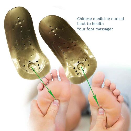 1 pair Magnetic Therapy Magnet Health Care Foot Massage Inso