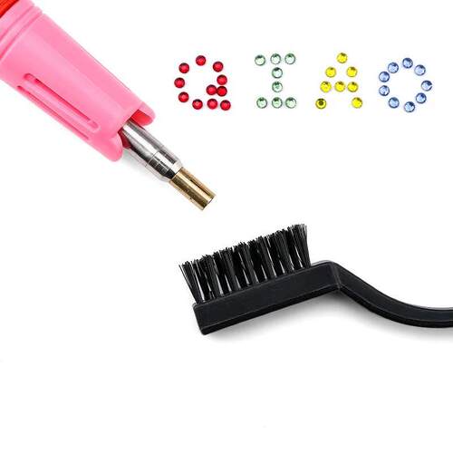Hot Fix Rhinestones Set EU/US PLUG Hotfix Applicator 7 Tips