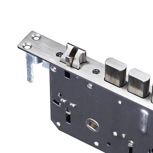 防盗门木门房门不锈钢08快活75深窄电子智能指纹锁2锁体