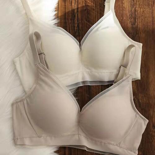 Comfortable Wireless Bra Push-Up Bra for Small Bust Women