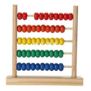 beads 1pc manipulative colorful kindergarten montessori math