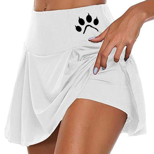 Women Cute Printed Tennis Skirts Golf Fitness Mini Short