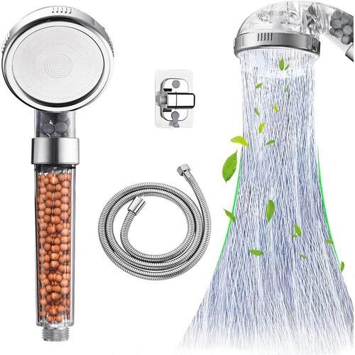 Anti Limestone Filtered Shower Head ABS High-Pressure Water
