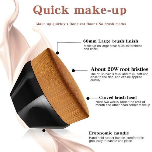 New Magic Makeup Brush Liquid Foundation BB Cream No Trace S