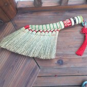 高粱糜子笤帚天然老式 手工扫床刷子扫炕扫帚家用搬家结婚用小扫把