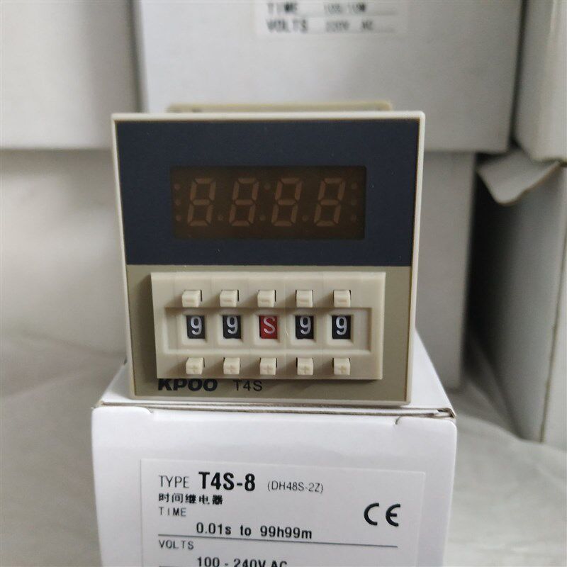 开普KPOO 单延时数显时间继电器 T4S-8 (DH48S-2Z) 双触点,五金/工具,时间继电器,淘宝优惠券,粉丝福利购,淘宝优惠卷