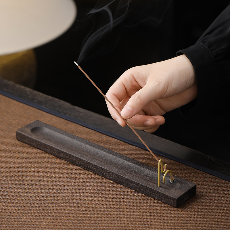 杠杆香插创意实木香座家用室内檀香沉香线香香薰炉茶道桌面摆件,家居饰品,香薰炉,淘宝优惠券,粉丝福利购,淘宝优惠卷
