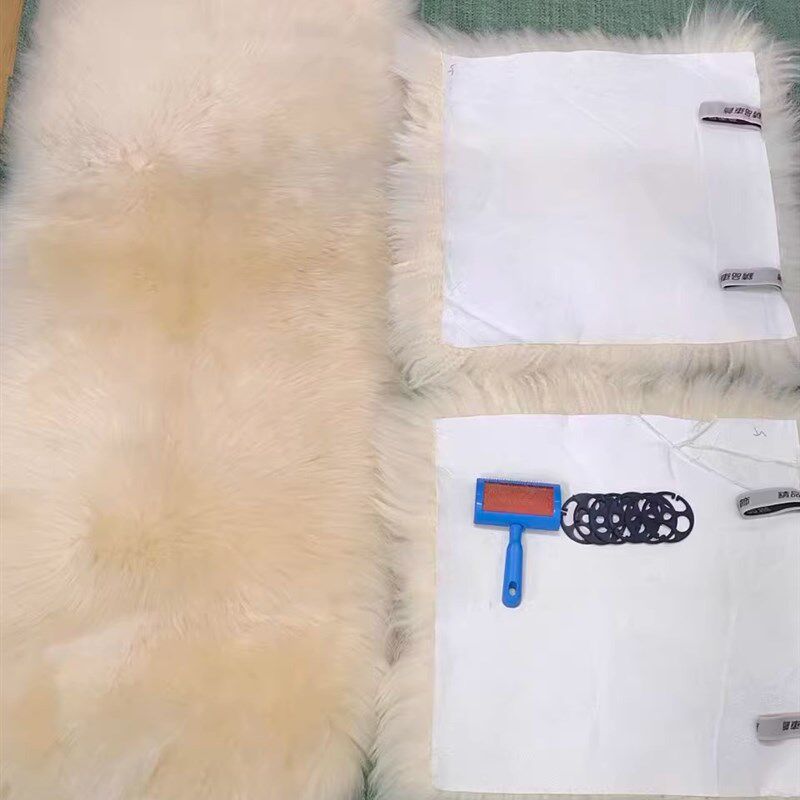 皮毛一体澳洲羊皮汽车坐垫通用冬季长毛加厚款保暖舒适沙发垫