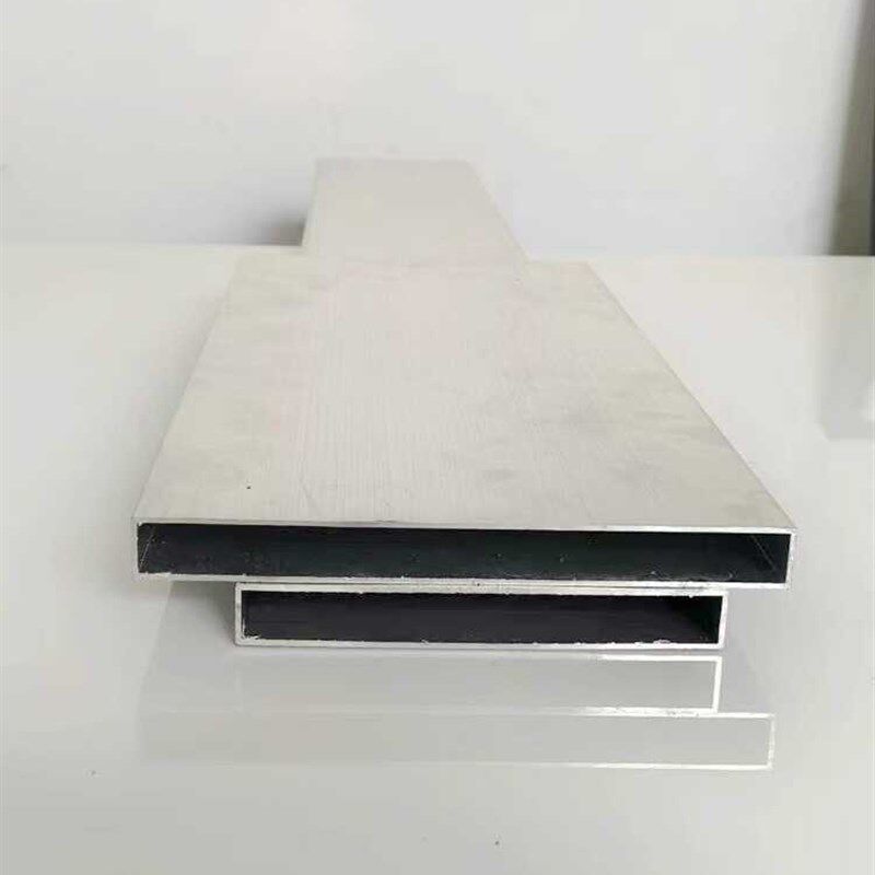铝合金空心方管扁管20*150.20*200铝方通铝型材烤漆木纹定制