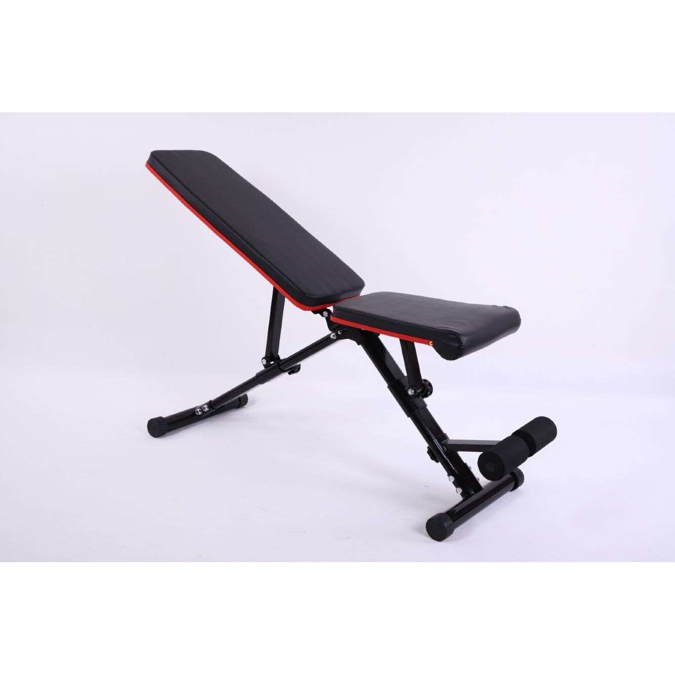 健身椅哑铃凳家用多功能仰卧起坐板腹肌健身器材可折叠卧推凳