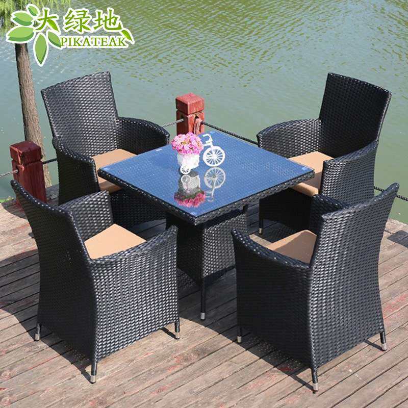 藤椅五件套组合户外桌椅 庭院阳台花园放水防晒家具室外休闲桌椅,3C数码配件,其它配件,淘宝优惠券,粉丝福利购,淘宝优惠卷