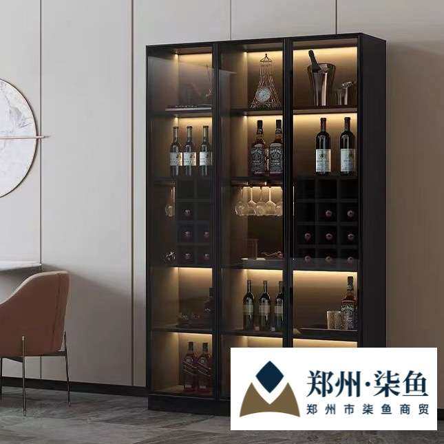 实木酒柜高柜一体靠墙现代轻奢客厅餐厅餐边柜家用茶水收纳储物柜,3C数码配件,其它配件,淘宝优惠券,粉丝福利购,淘宝优惠卷