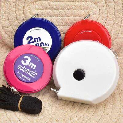 德国进口hoechstmass皮尺量衣软尺身高尺服装伸缩卷尺1.5米2米3米