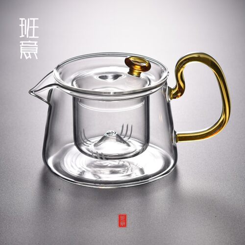 班意小青柑茶壶 家用耐高温耐热玻璃过滤电陶炉煮茶壶套装煮茶器