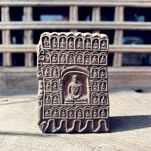 山西云冈文创礼品云冈石窟非遗砖雕瓦当文房摆件镇纸立体造型