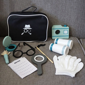 儿童听诊器套装 玩具木制仿真宝宝打针看病体验木质过家家小医生