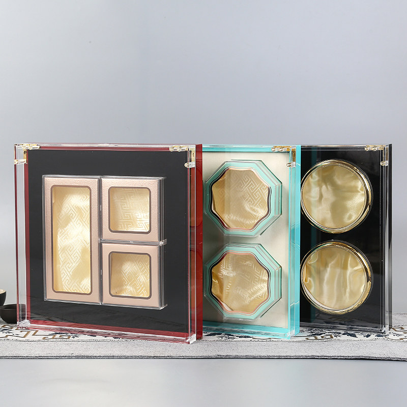 名贵礼品通用四宝包装盒高档贺年双拼四拼滋补品组合装礼盒空盒子