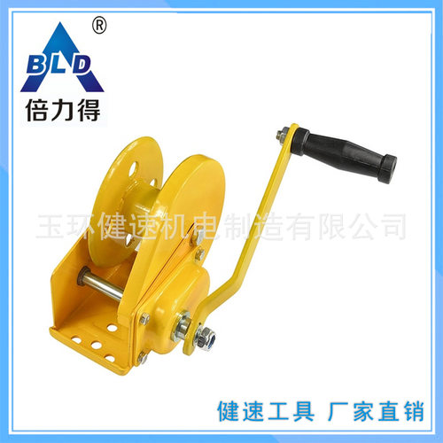 船用无绳索自锁刹车绞盘安全