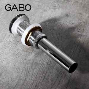 观博GABO卫浴家用面盆弹跳式下水器洗脸盆去水器不带溢水口250060