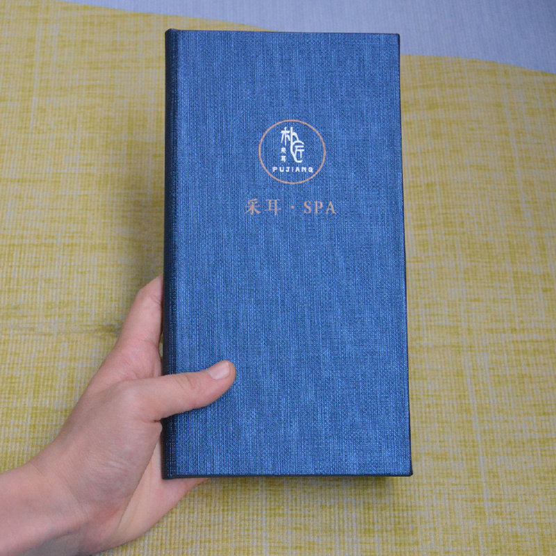 定制足浴养生价目册足疗馆价格表中医馆按摩理疗采耳项目手册设计